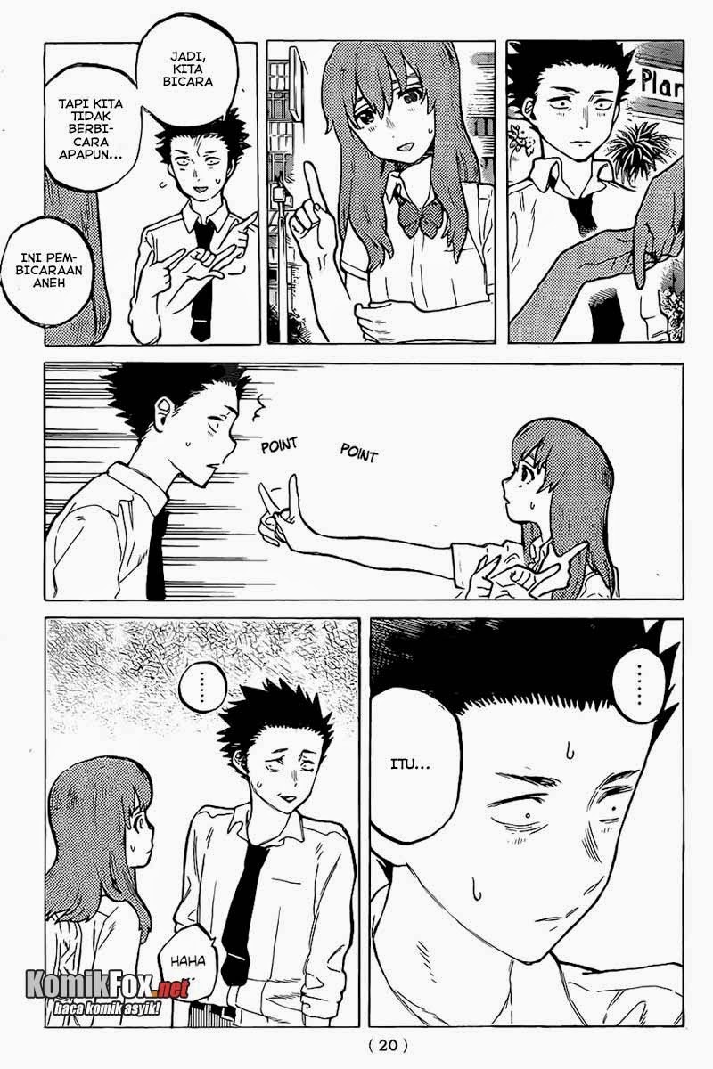 Koe no Katachi Chapter 21